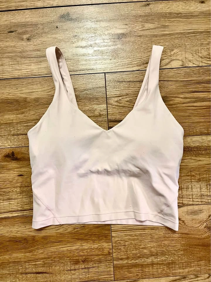 Lululemon Strawberry Milkshake Align Tank Top - Pink (Size 6)