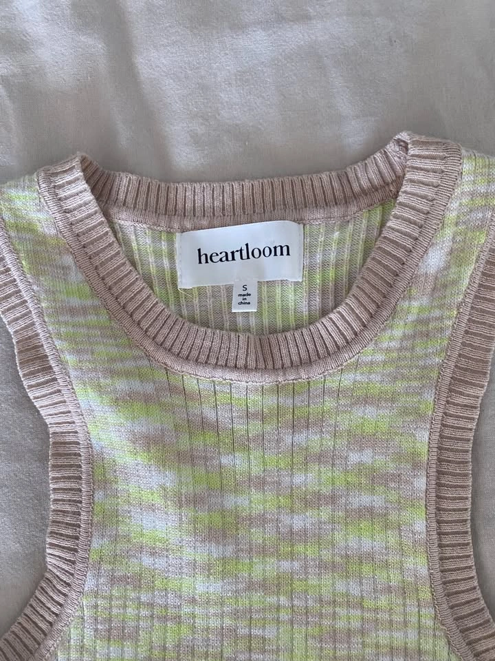 Heartloom Knit Tank Top – Size S - photo 2