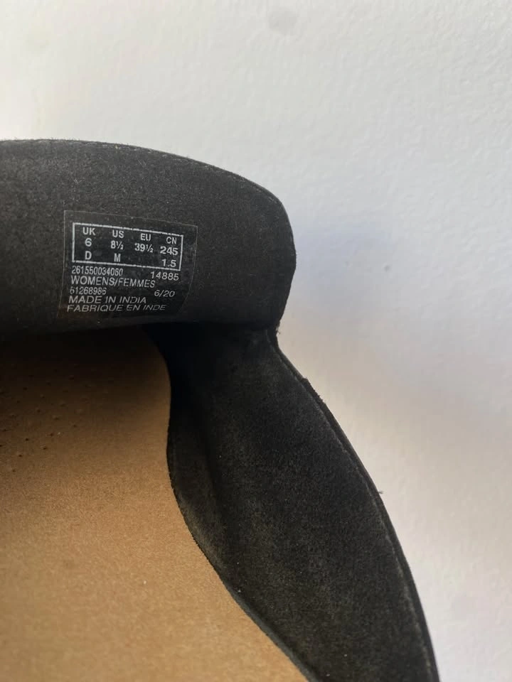Clarks Collection Black Slip-On Mules – Size 8.5 - photo 5
