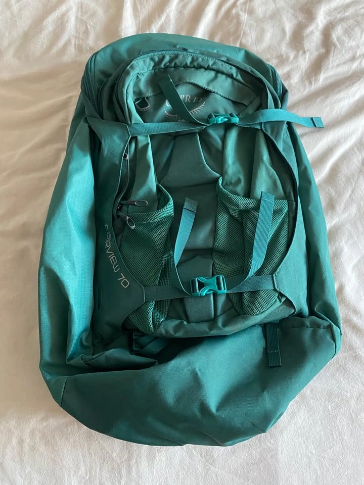 Osprey Fairview 70 Travel Backpack – Teal – Like New - photo 2