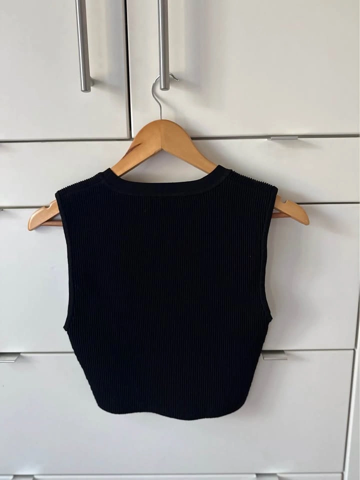 Aritzia Babaton Sculpt Knit Muscle Tank Black Size M - photo 5