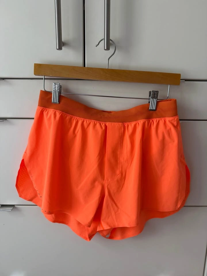 Lululemon Fast and Free Reflective Short 3” Orange Men’s Medium - photo 3