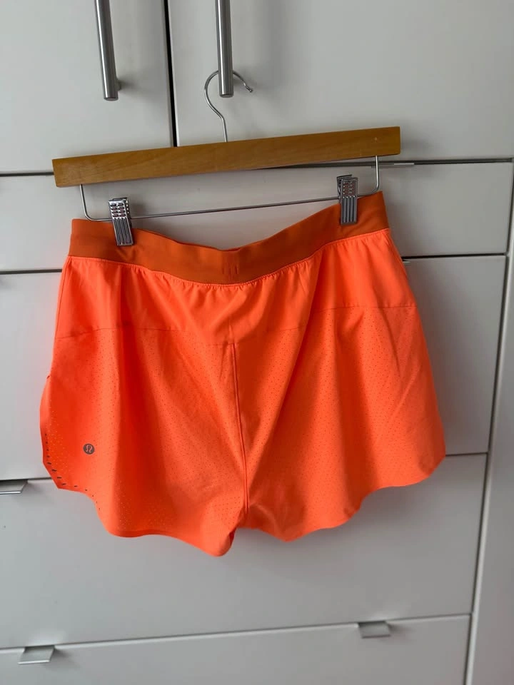 Lululemon Fast and Free Reflective Short 3” Orange Men’s Medium - photo 4