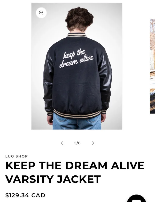 Lug Shop Varsity Jacket thumbnail
