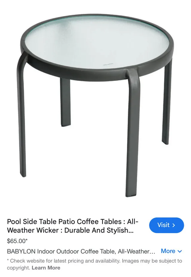 Outdoor Coffee Table thumbnail