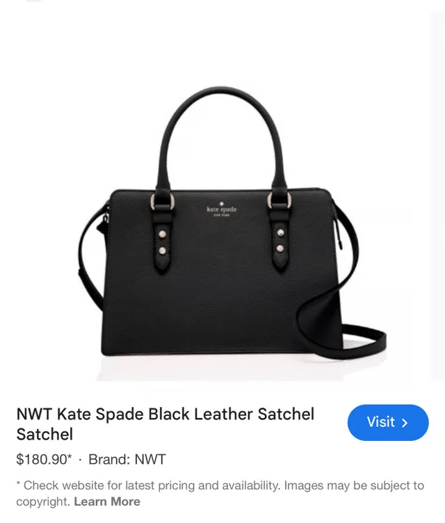 Kate Spade Satchel thumbnail