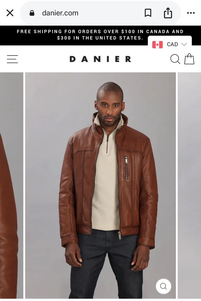Danier Leather Jacket thumbnail