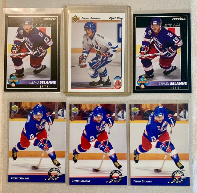 Teemu Selanne Hockey Card Collection
