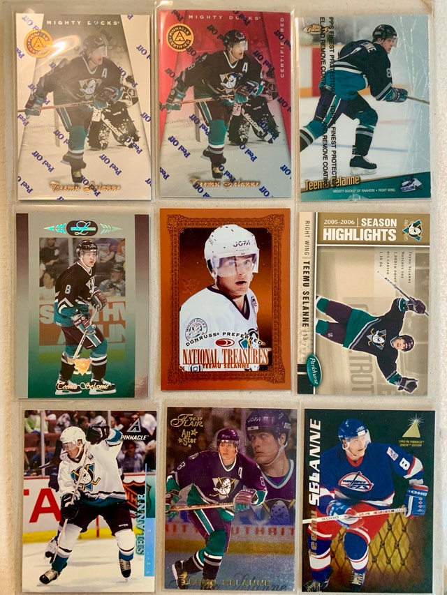 Teemu Selanne Hockey Card Collection - photo 5