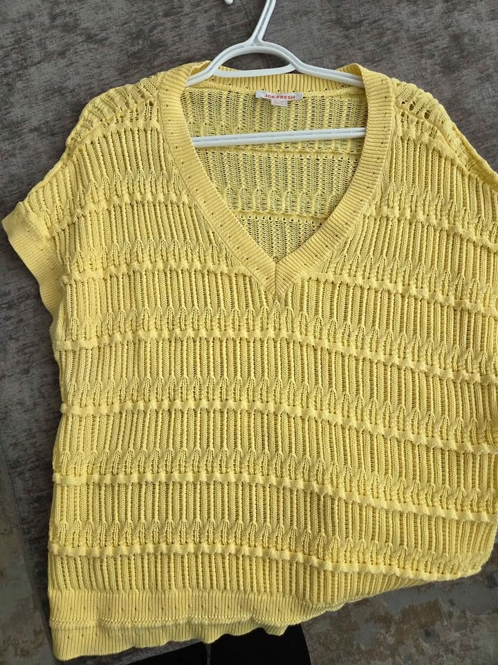 Joe Fresh V-Neck Knit Vest