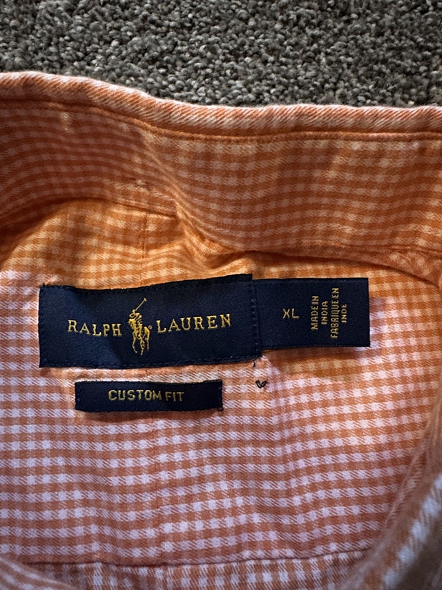Ralph Lauren 2010s gingham button up shirt size XL - photo 4