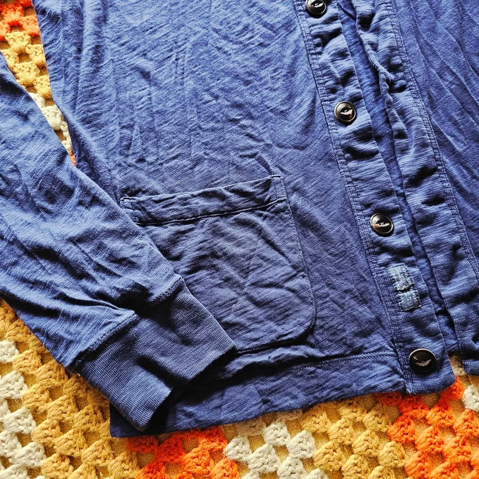 Mens 90s Polo Ralph Lauren Pima Cotton Shawl Collar Cardigan - photo 5