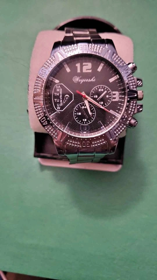 Silver watch