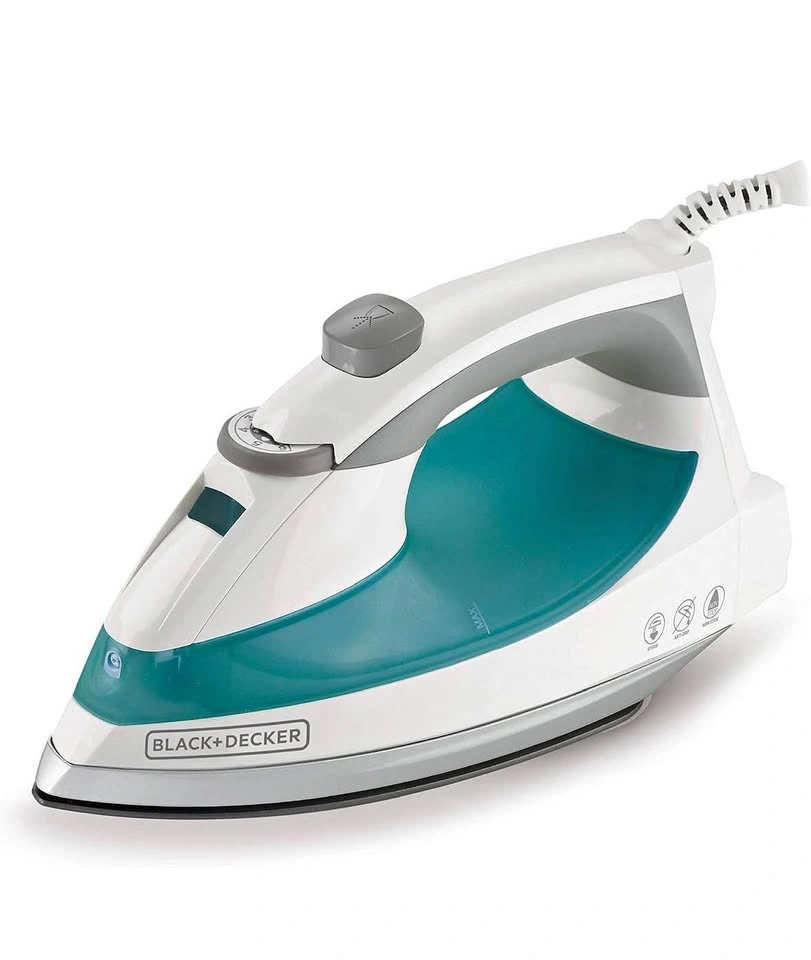 BLACK+DECKER 1200W Steam Iron – SmartSteam Technology