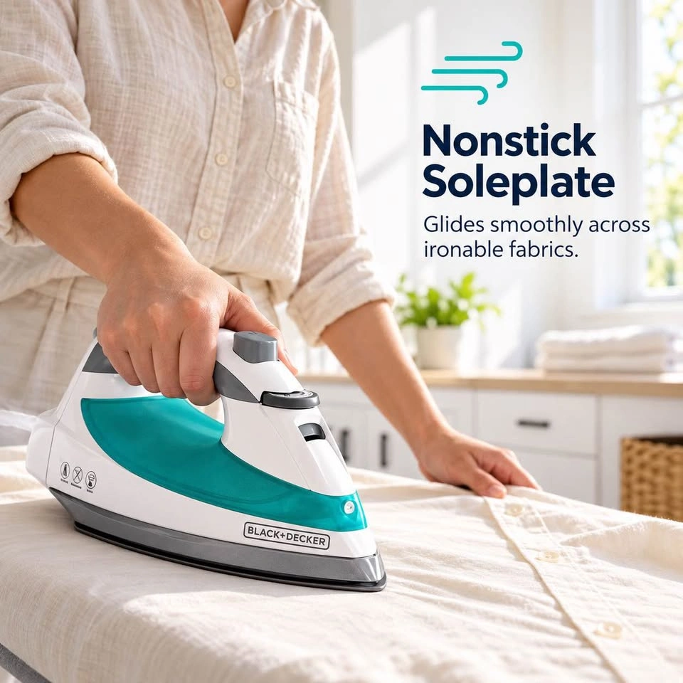 BLACK+DECKER 1200W Steam Iron – SmartSteam Technology - photo 5