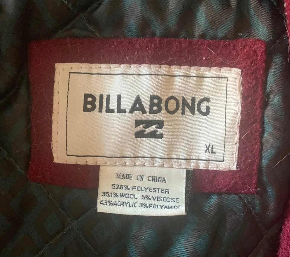 Billabong XL Wool Blend Jacket - photo 5