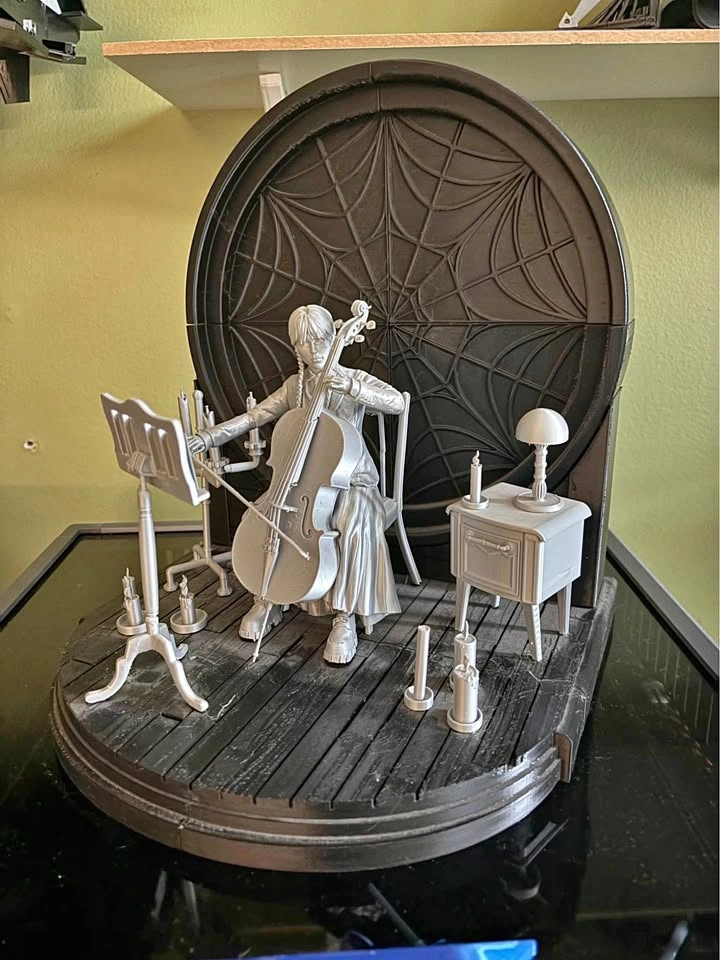 Wednesday diorama