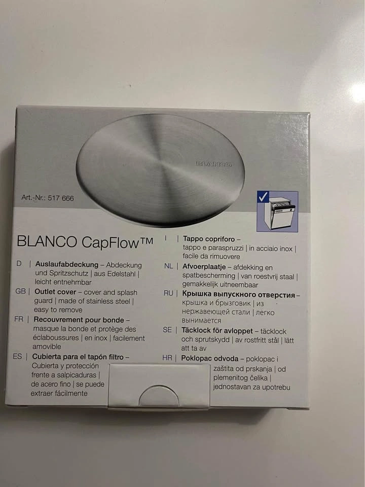 Blanco Cap Flow Strainer cover for Sink - photo 2