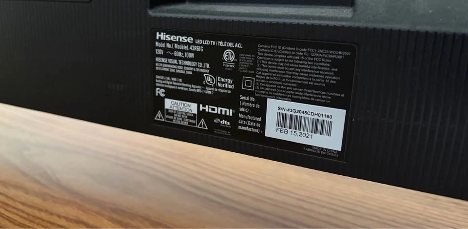 Hisense Roku Tv 43” 4K UHD Smart TV - photo 3