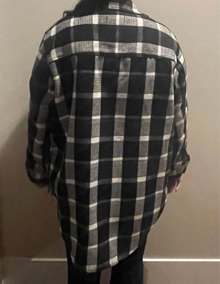 Shacket - Wool Black Plaid - photo 3