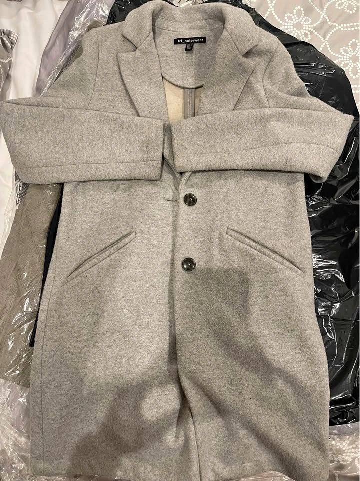 Ladies Grey Zara Coat