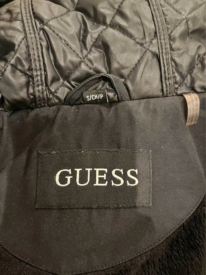 Ladies Black Guess Jacket