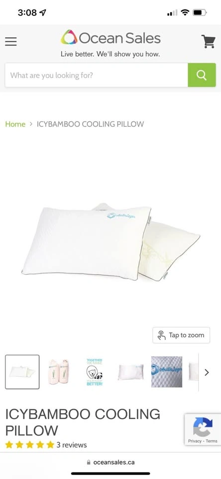 ICYBAMBOO COOLING PILLOW - photo 4