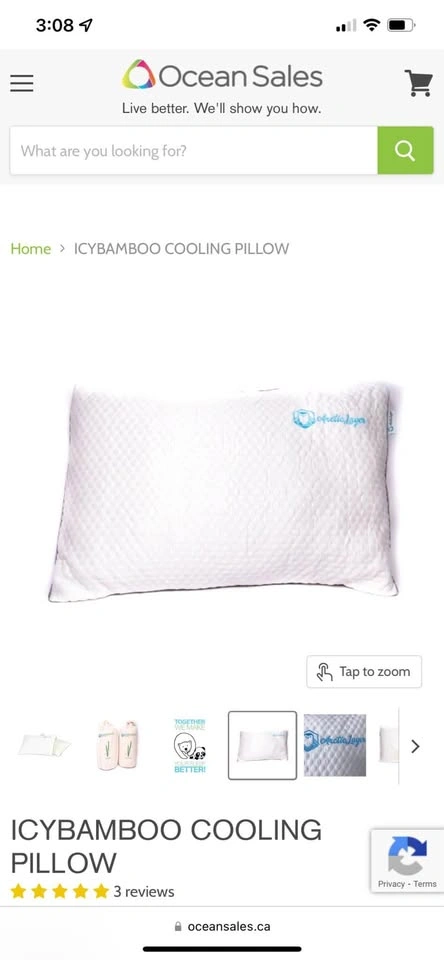 ICYBAMBOO COOLING PILLOW - photo 5