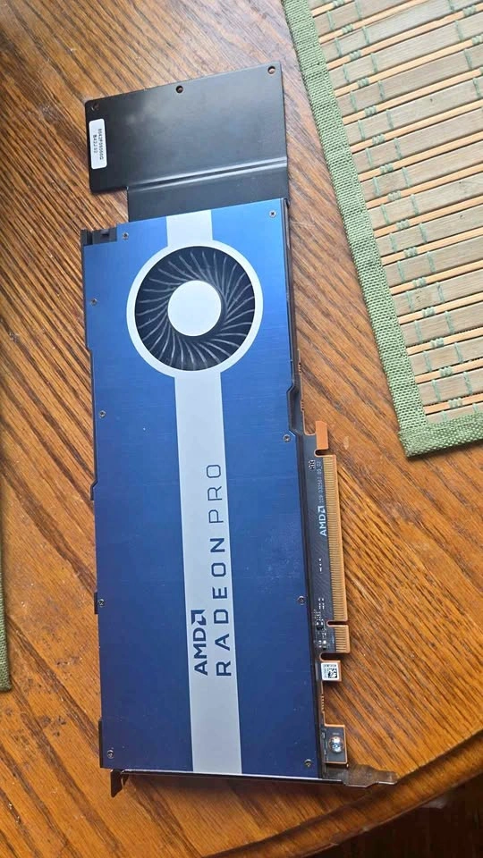 Heavy Duty Graphics Card AMD Radeon Pro w5500