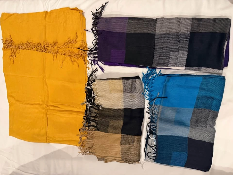 5 different colored Scarves - photo 5