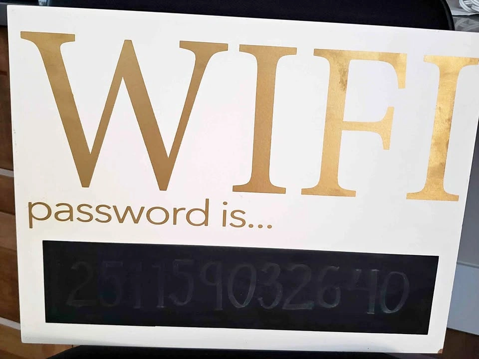WIFI Decor Sign