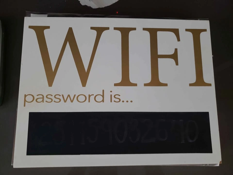 WIFI Decor Sign - photo 2
