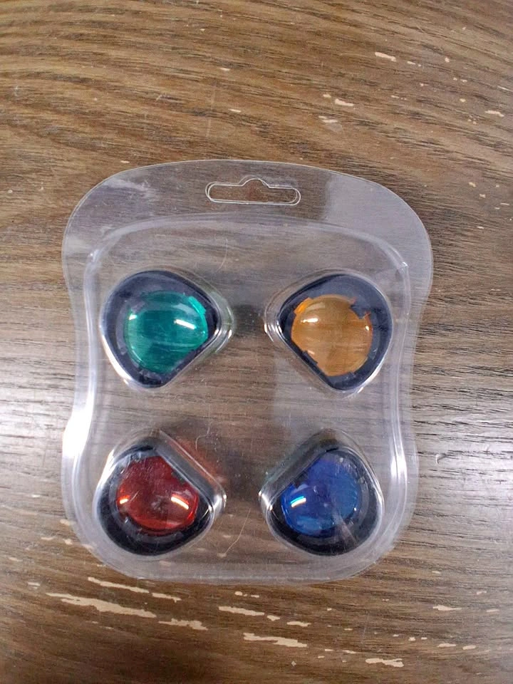 4-Pack Multi-Color Camera Lens Filters