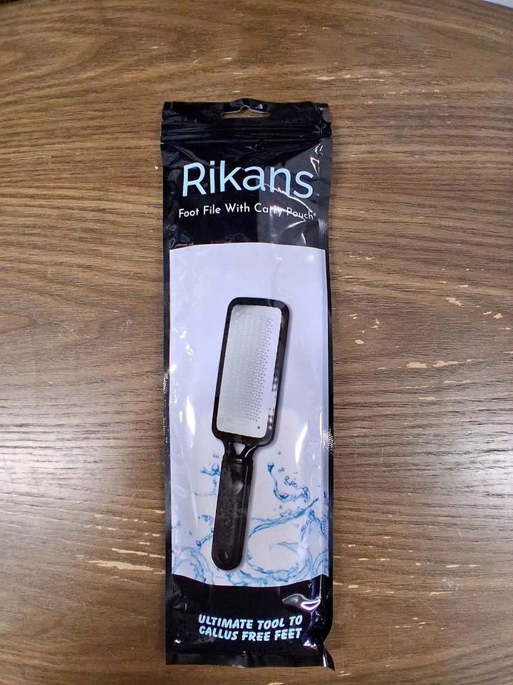 Rikans Foot File with Carry Pouch
