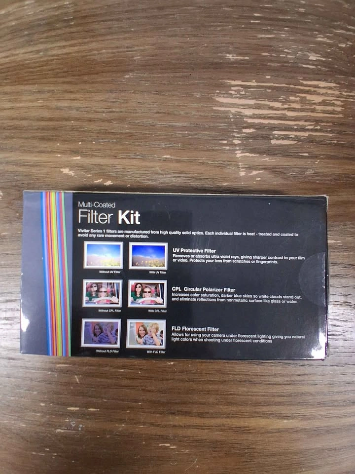 Vivitar Series 1 52mm Multi-Coated 3-Piece Filter Kit - photo 2