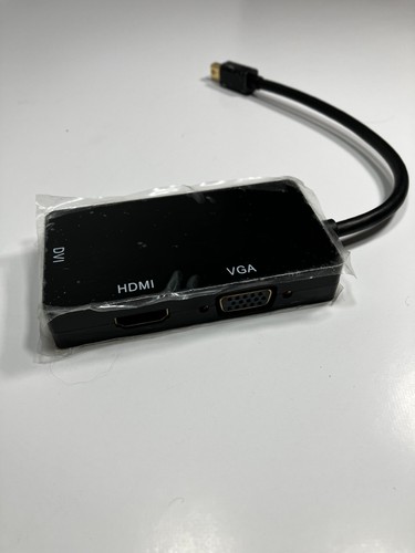 Mini DisplayPort to DVI HDMI VGA 4-in-1 Adapter - photo 3