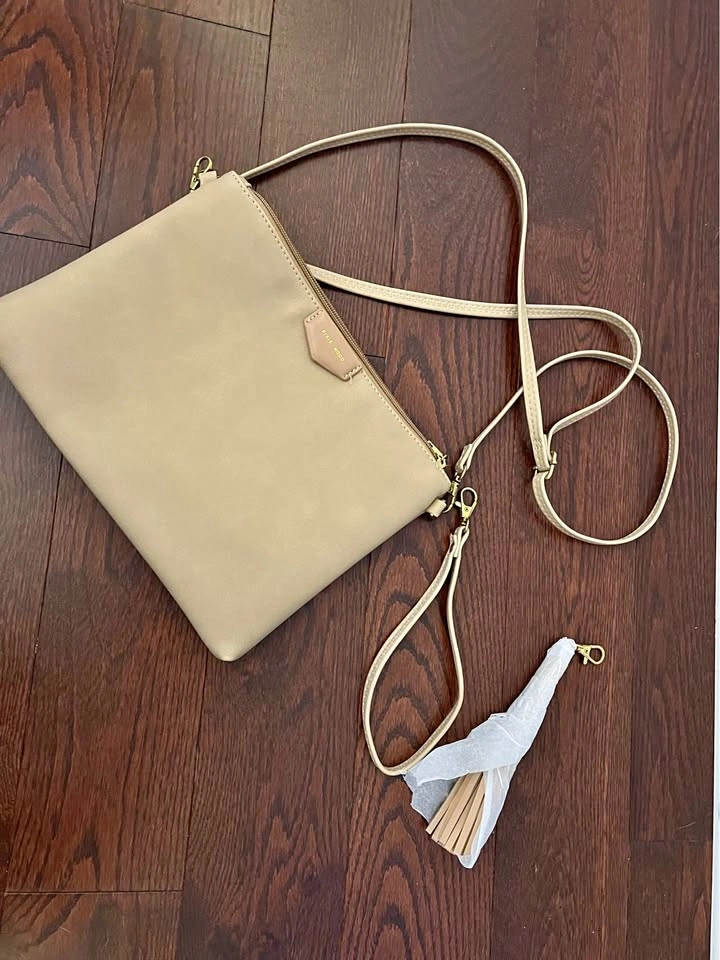 Vegan Leather Crossbody Bag or Clutch