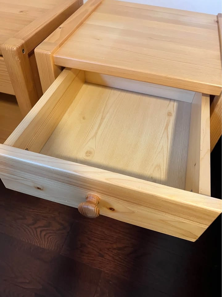 2 x Solid wood night stands - photo 3