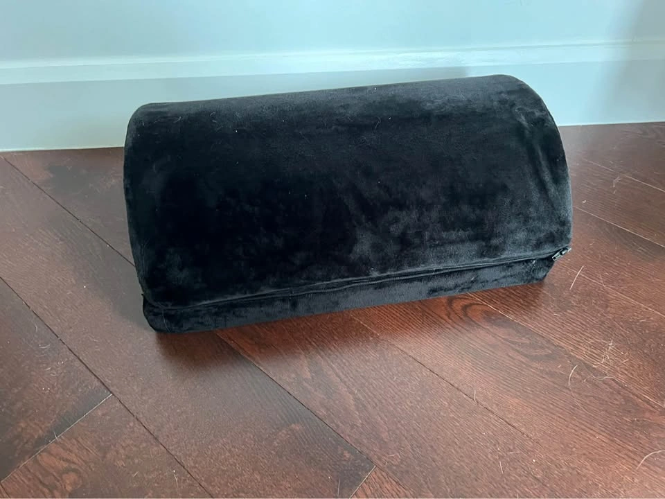 Footrest for under desk support, adjustable height and rocking - photo 2