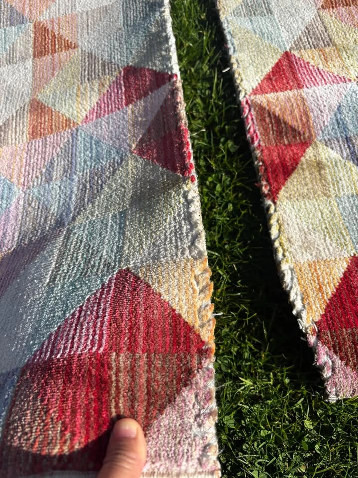 IKEA LAPPLJUNG RUTA Rugs – Set of 2, Multicolor Geometric - photo 5