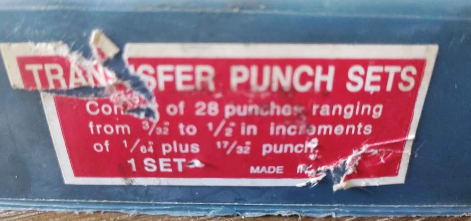 Transfer Punch Set – 28 Pieces - photo 4