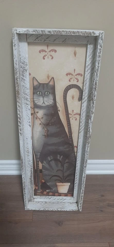 Vintage Cat Wall Art