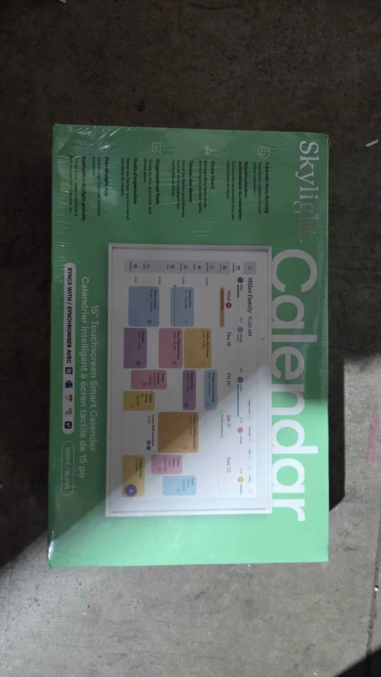 Sealed Skylight Calendar 15" Wall Planner Digital Calendar - photo 2