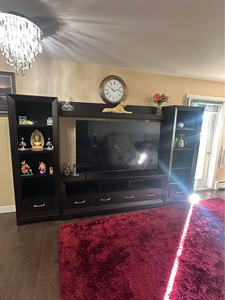 Tv stand with 2 piers and bridge - photo 2