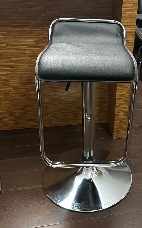 Two black Bar stool - photo 3