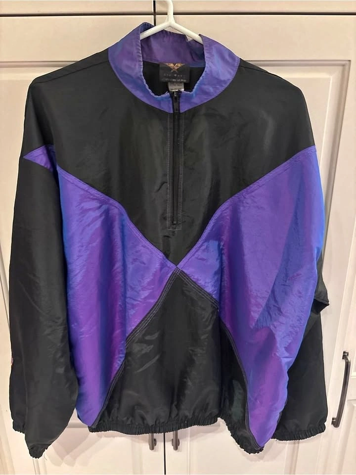 Vintage 90s Volley American Gear Windbreaker Jacket One Size