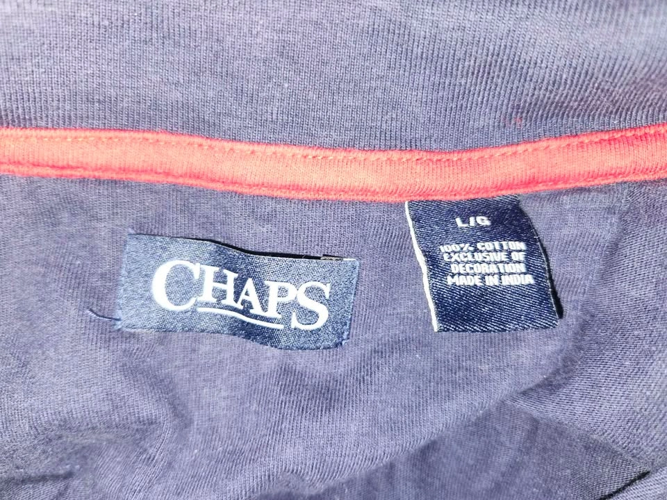 Chaps Men's 1/4 Zip Pullover Size Large - photo 3