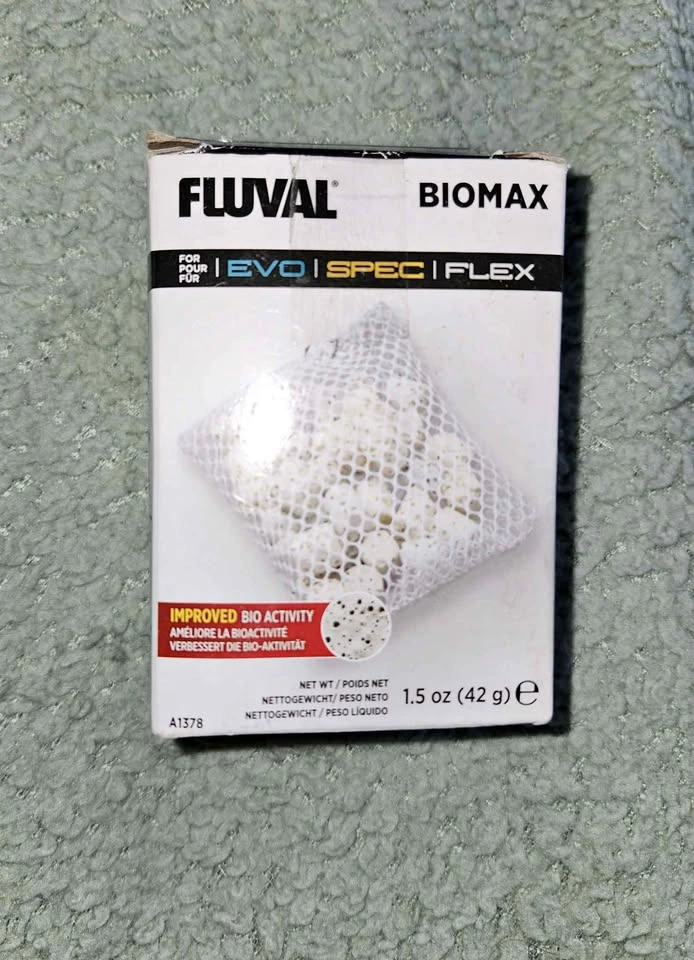 Fluval BIOMAX Filter Media for Evo, Spec, and Flex Aquariums