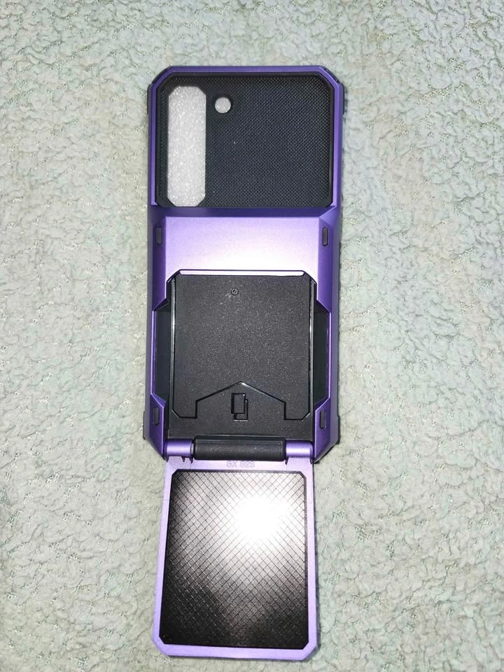 Purple Samsung Galaxy S23 Card Holder Phone Case - photo 2