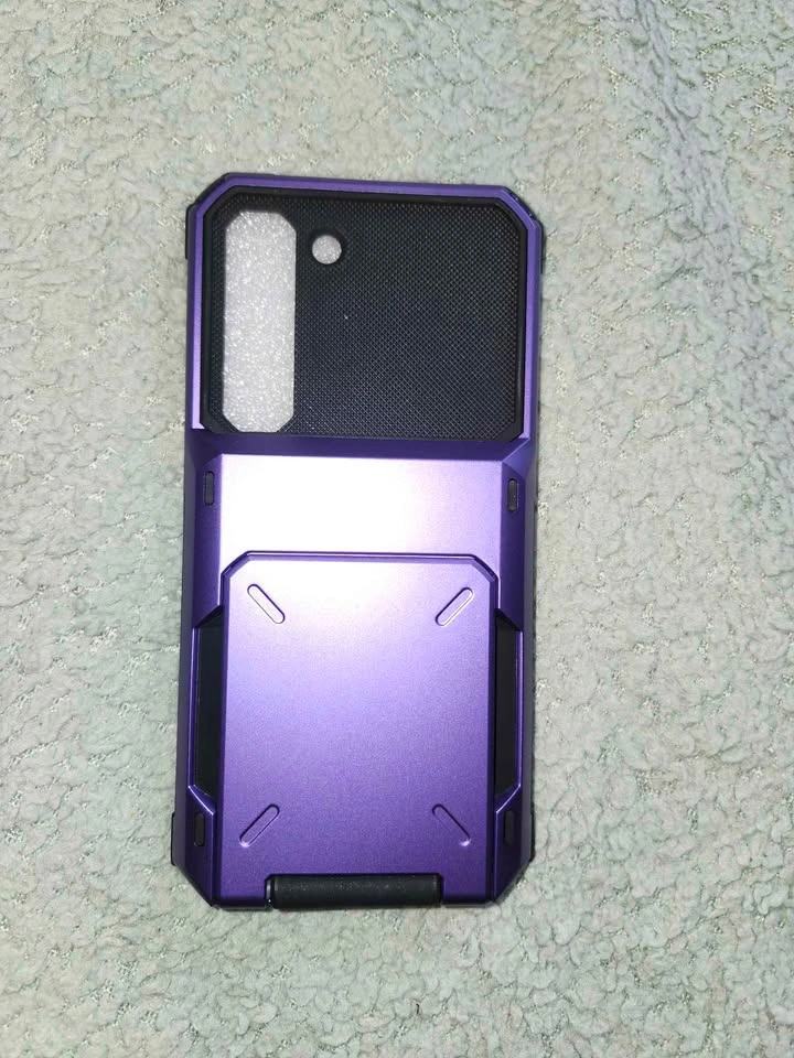 Purple Samsung Galaxy S23 Card Holder Phone Case - photo 3